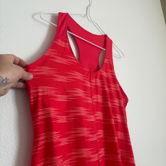 Women’s Activewear Columbia Sportswear Prima Agua Dress Size Large Red Print - Picture 6 of 15